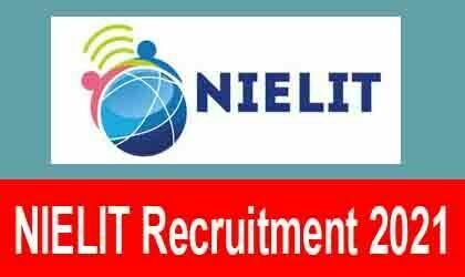 NIELIT Recruitment 2021 By silchar24