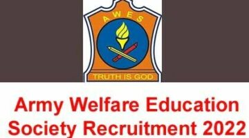 Army Welfare Education Society Recruitment 2022 – 8700 PGT, TGT and PRT 28/01/2022