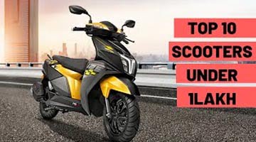 Top 10 Scooty Under 1 Lakh